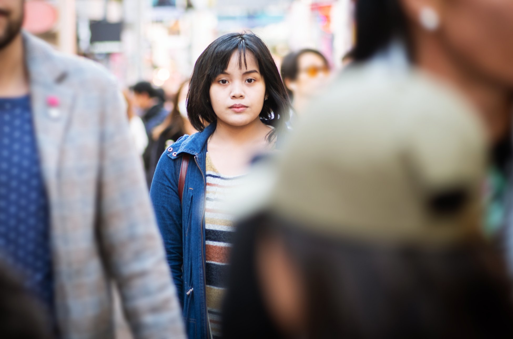 Alone in a crowd